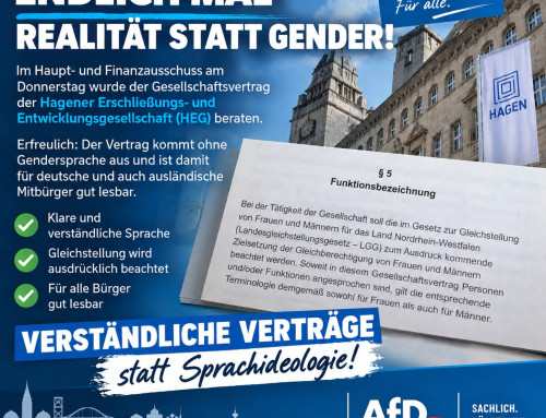Endlich verständlich: HEG-Gesellschaftsvertrag verzichtet auf Gendersprache